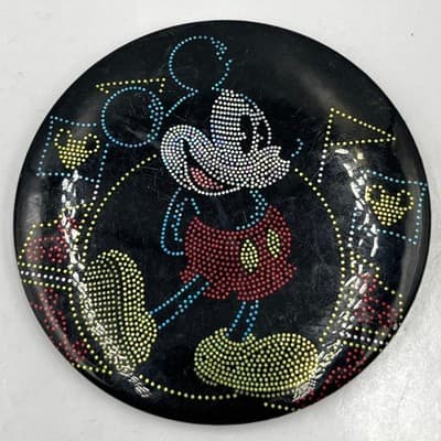 Vintage Disneyland Mickey Minnie Mouse Pinback Button Set World of Color Goofy - Thumbnail 6