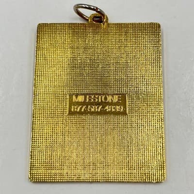 2002 Relay For Life Cancer Survivor Pendant American Cancer Society Gold Tone... - Thumbnail 5