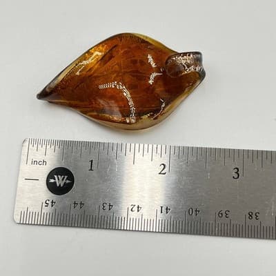 10pc Artisan Jewelry Set Handblown Glass Heart Jellyfish & Rose Intaglio Pendant - Thumbnail 3
