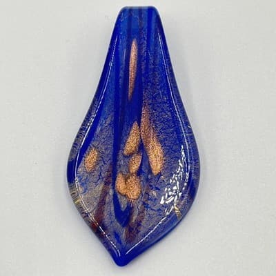 10pc Artisan Jewelry Set Handblown Glass Heart Jellyfish & Rose Intaglio Pendant - Thumbnail 10
