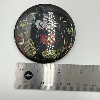 Vintage Disneyland Mickey Minnie Mouse Pinback Button Set World of Color Goofy - Thumbnail 7