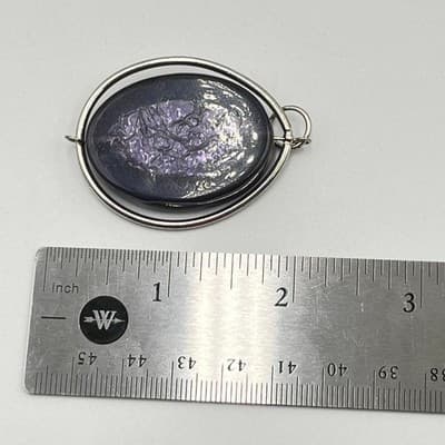 Pendant Set 7pc Artisan Gemstone Agate Jasper Druzy Mixed Media Bohemian - Thumbnail 15