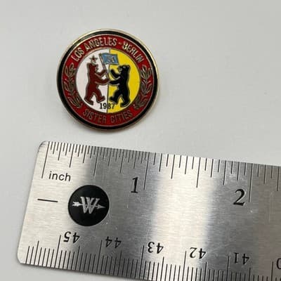 VTG 1987 Los Angeles-Berlin Sister Cities 750 Years Limited Edition Lapel Pin - Thumbnail 6