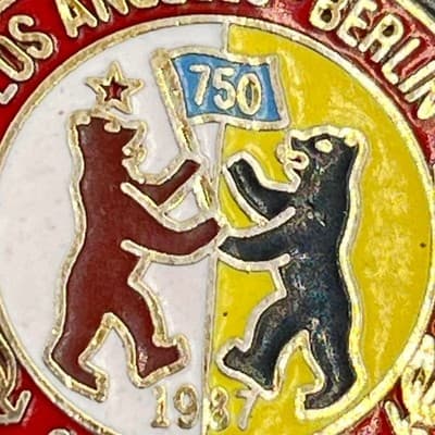 VTG 1987 Los Angeles-Berlin Sister Cities 750 Years Limited Edition Lapel Pin - Thumbnail 5