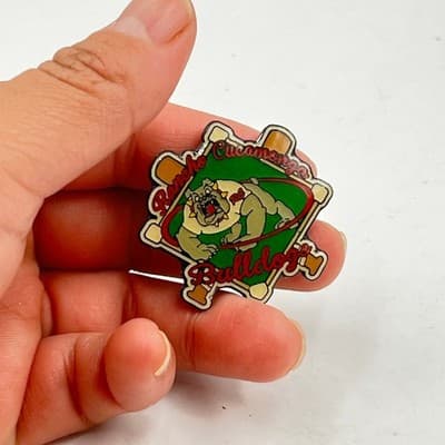 VTG Rancho Cucamonga Bulldogs Minor League Baseball Team Enamel Hat Lapel Pin - Thumbnail 4