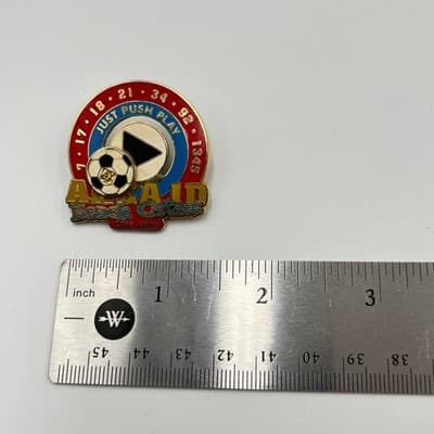 AYSO Beach Cities Soccer Pin 2005-2006 Just Push Play Spinner Sport Pins Int'l - Thumbnail 7