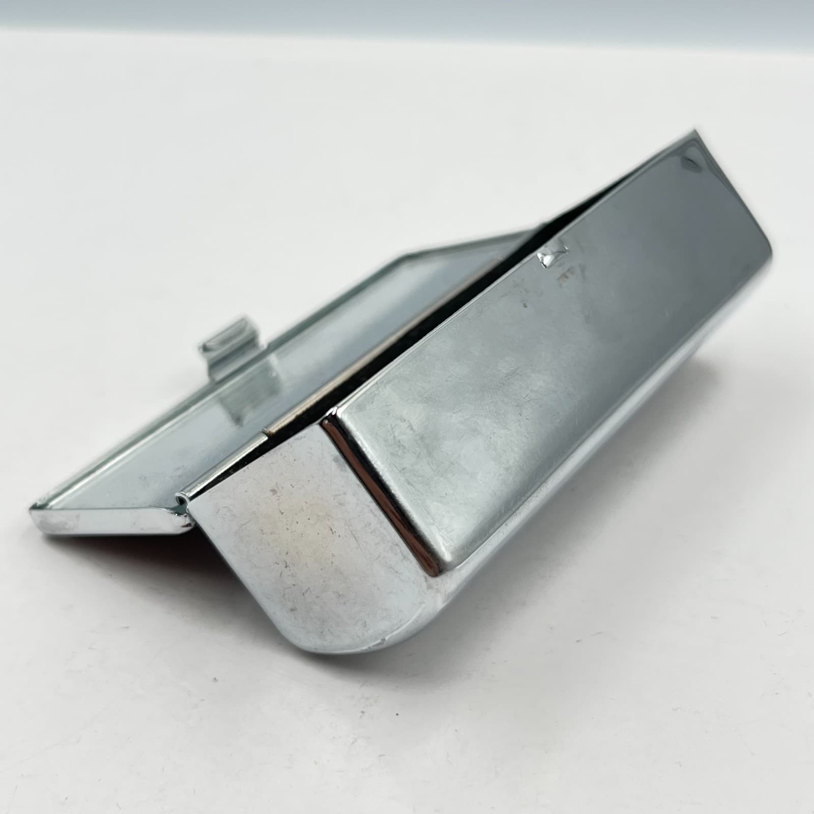 VTG Silver Filigree Rectangular Jewelry Box Retro Footed Trinket Case Red Velvet - Thumbnail 3