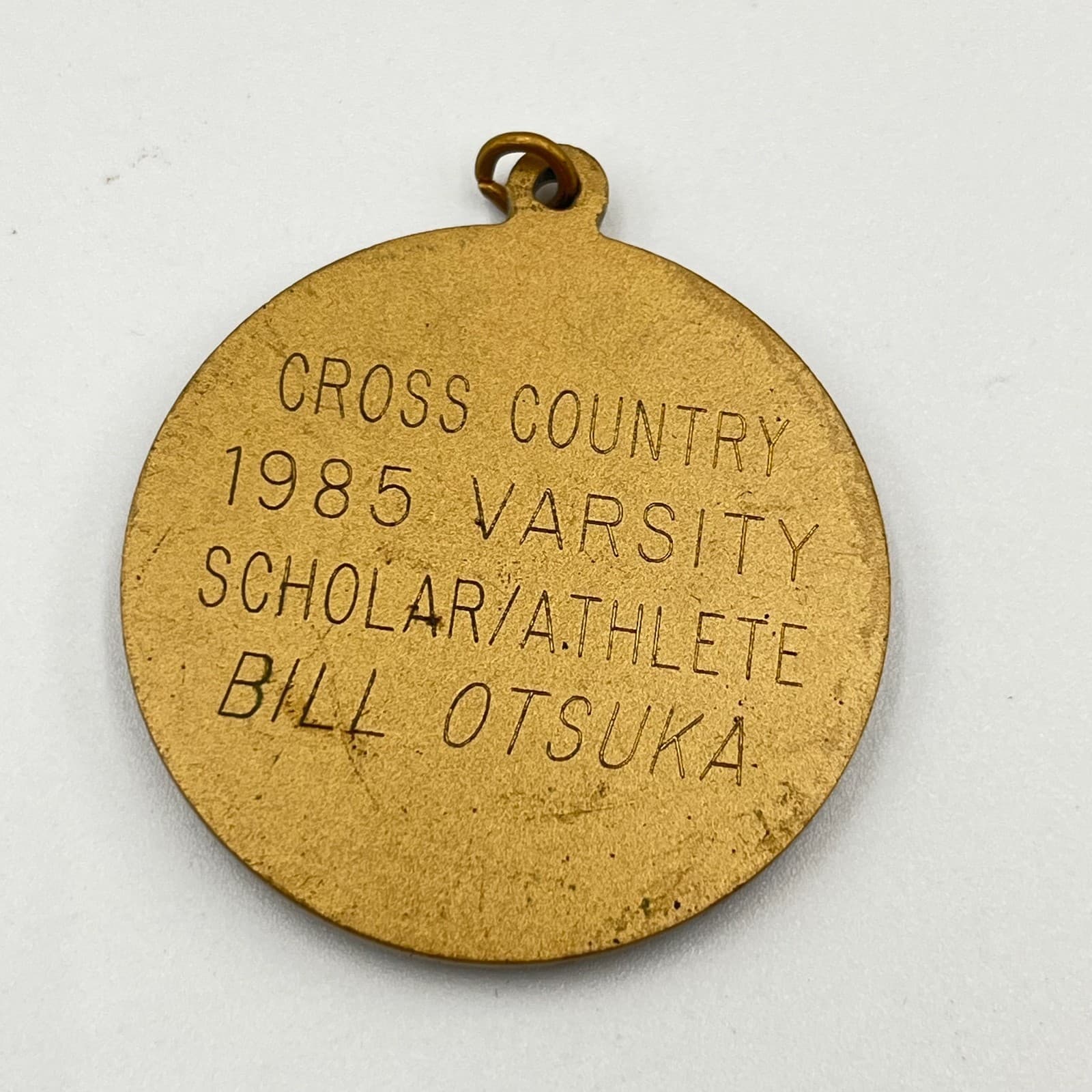 Vintage Sports Medals & Pins Lot 6pc Gymnastics Swimming Cheer Varsity 1980s - Thumbnail 17