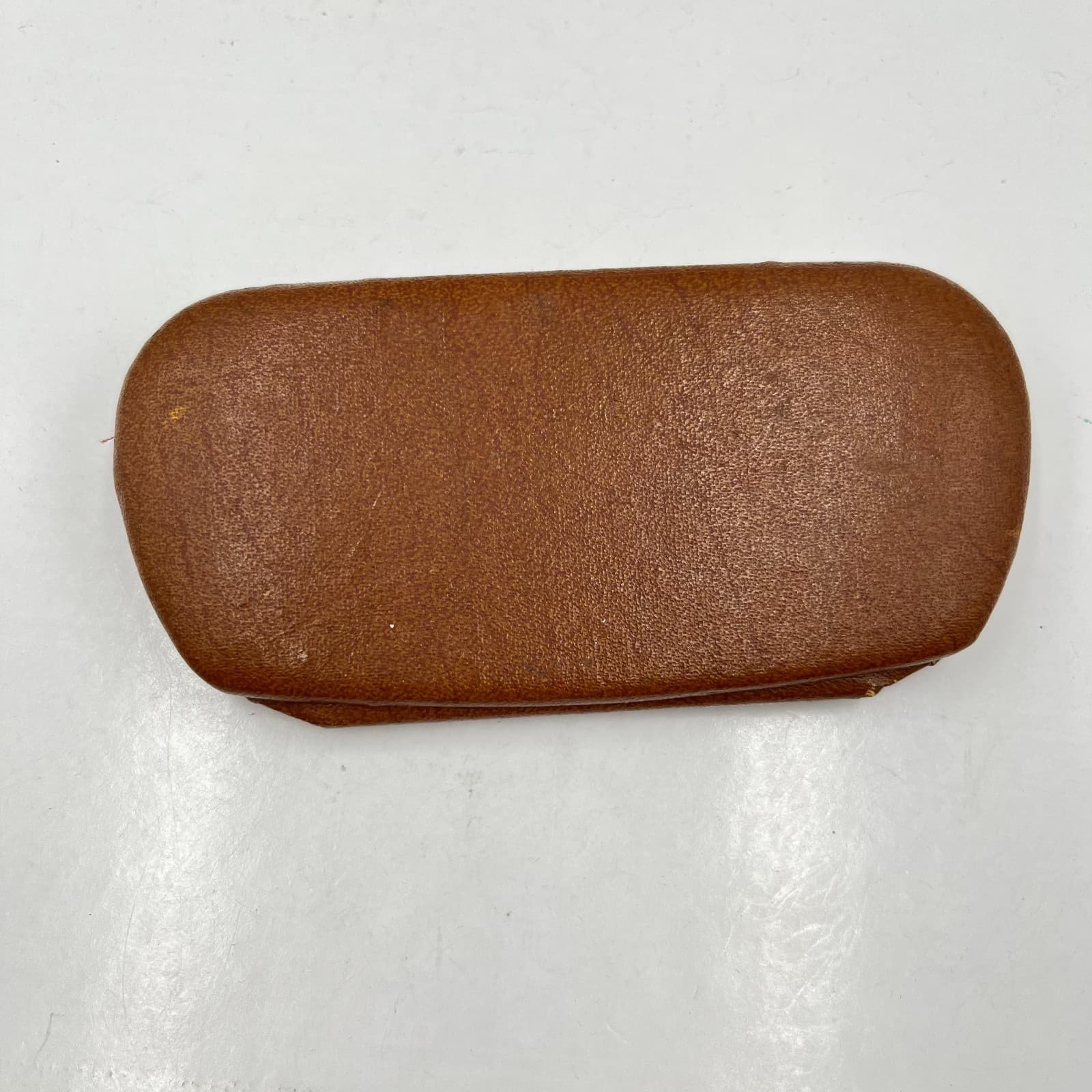 Vintage Mid-Century Gold Tone Clip-On Sunglasses with Original Velvet Lined Case - Thumbnail 3