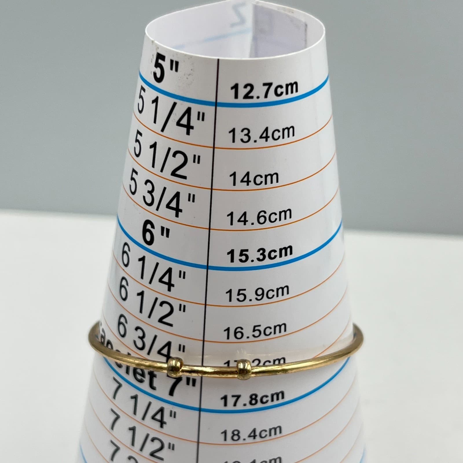 VTG Modern Trio Stackable Cuff Bracelets Set Mixed Metal Silver Gold Rose Gold - Thumbnail 5