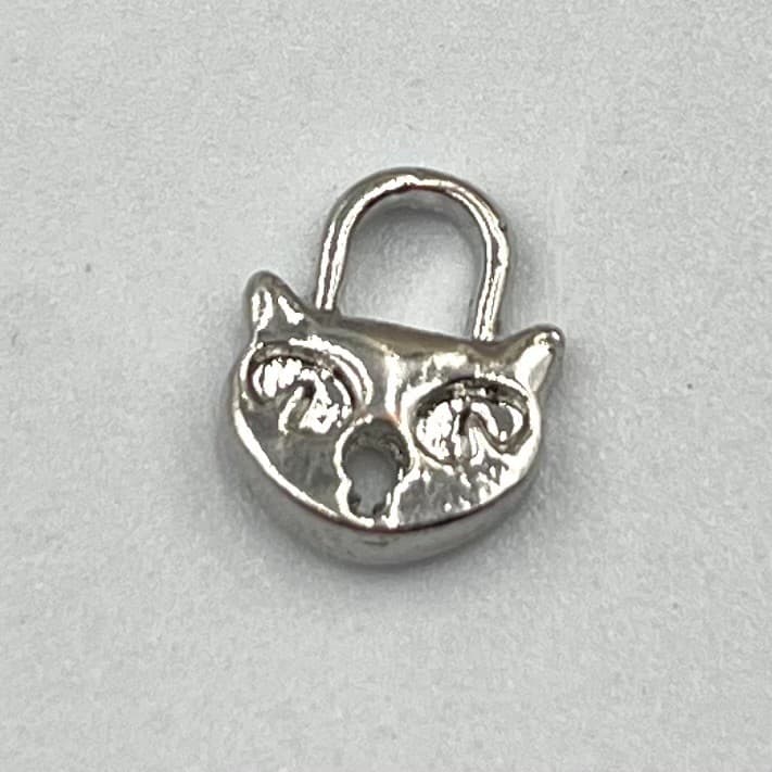 Vintage Style Mixed Lot Lock & Key Jewelry Charms Pendatn Set Silver Gold Tone - Thumbnail 8
