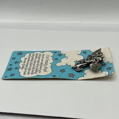 VTG 2000 Millennium Angel Pin Gifts by House of Lloyd 21st Century Brooch New - Thumbnail 4