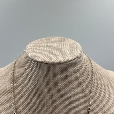 VTG Rhinestone Jewelry Set: V-Shape Necklace, Infinity Bracelet, Drop Earrings - Thumbnail 8