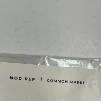 Vintage MOD REF x Common Market Hand Enamel Pin Gold Tone Black Jewelry New NIP - Thumbnail 3