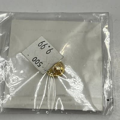 Vintage MOD REF x Common Market Hand Enamel Pin Gold Tone Black Jewelry New NIP - Thumbnail 4