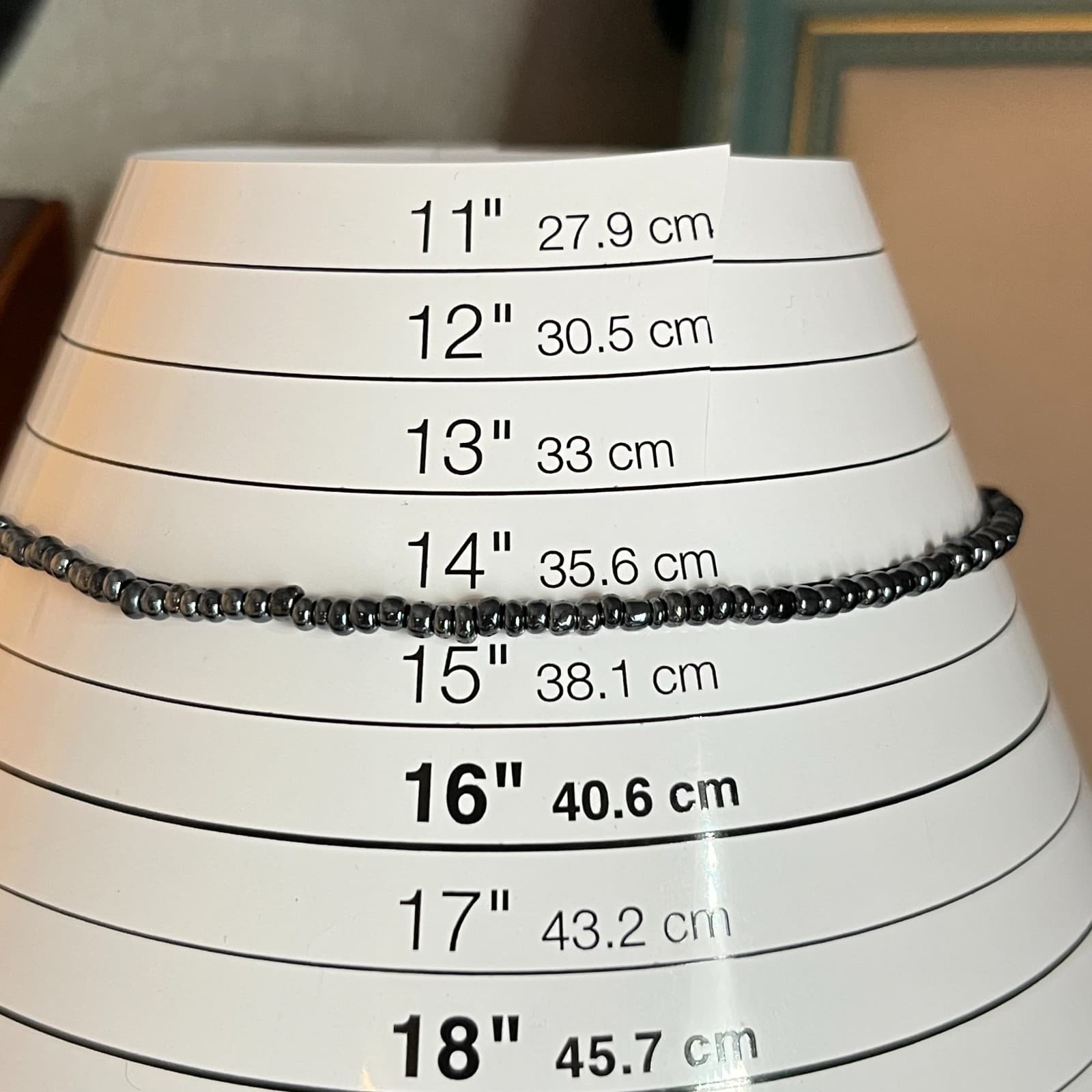 Y2K Retro Seed Bead Choker Set Metallic Silver & Gunmetal Black Duo Necklace 2pc - Thumbnail 10
