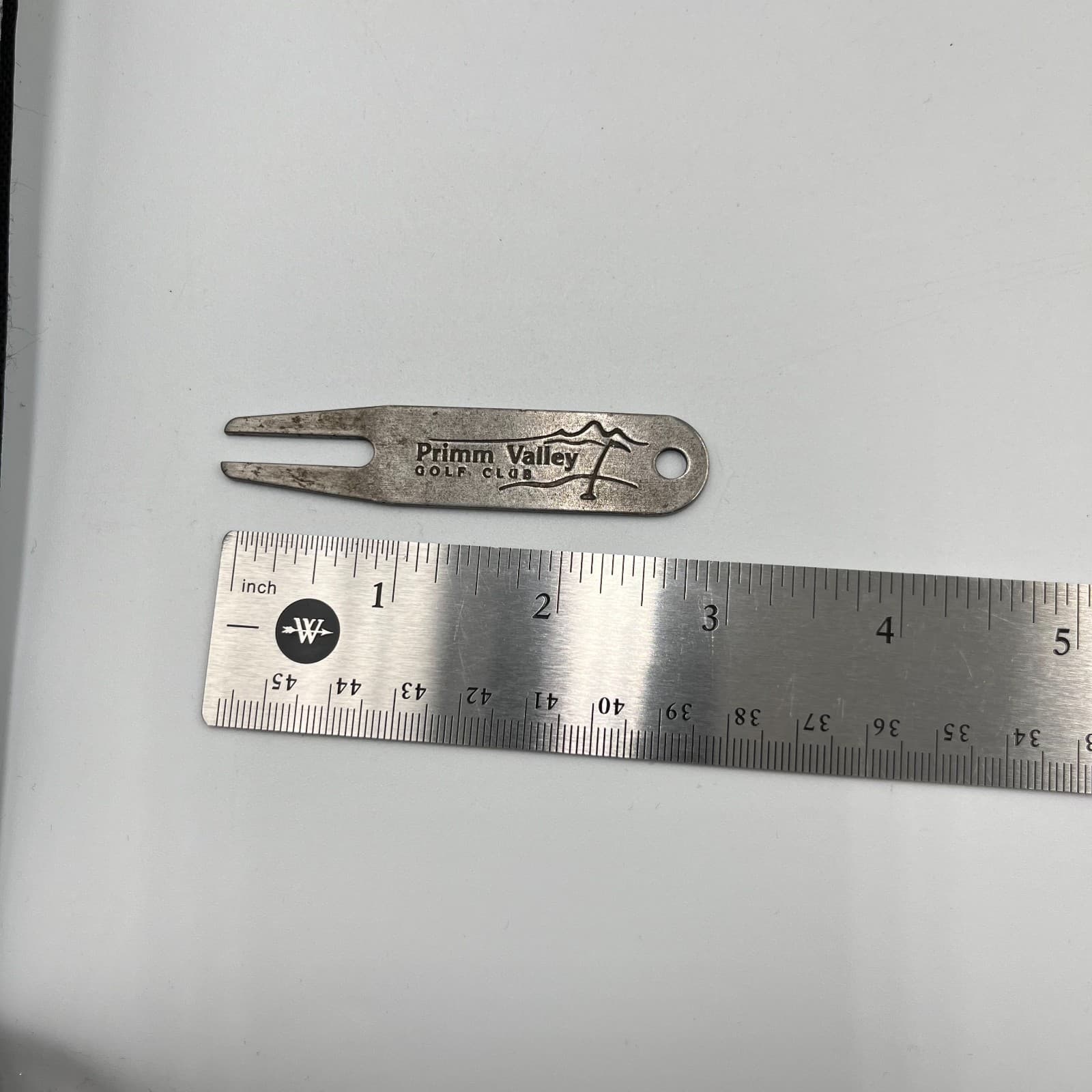 Vintage Primm Valley Golf Club Metal Divot Repair Tool Retro Souvenir Accessory - Thumbnail 5
