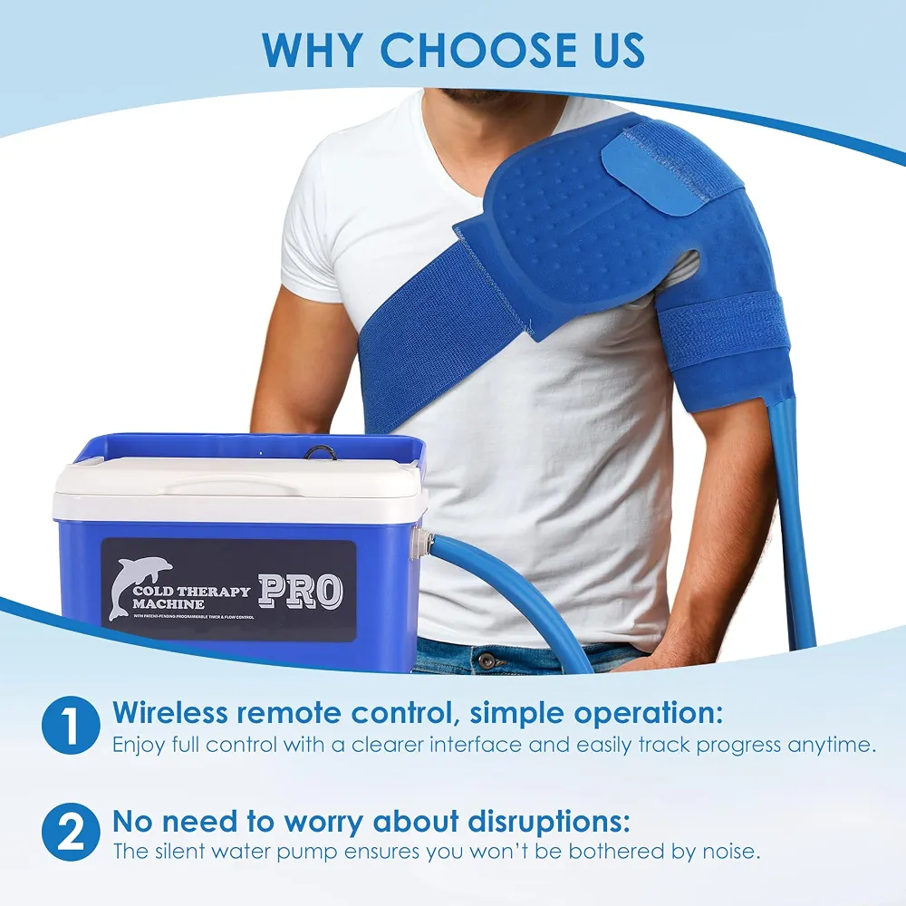 Cold Therapy Machine Pro with Remote Control retail $130 - Thumbnail 5