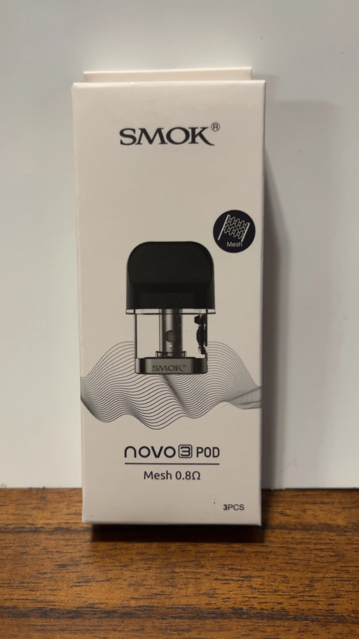 SMOK Novo 3 Mesh 0.8Ω Pod 3-Pack
