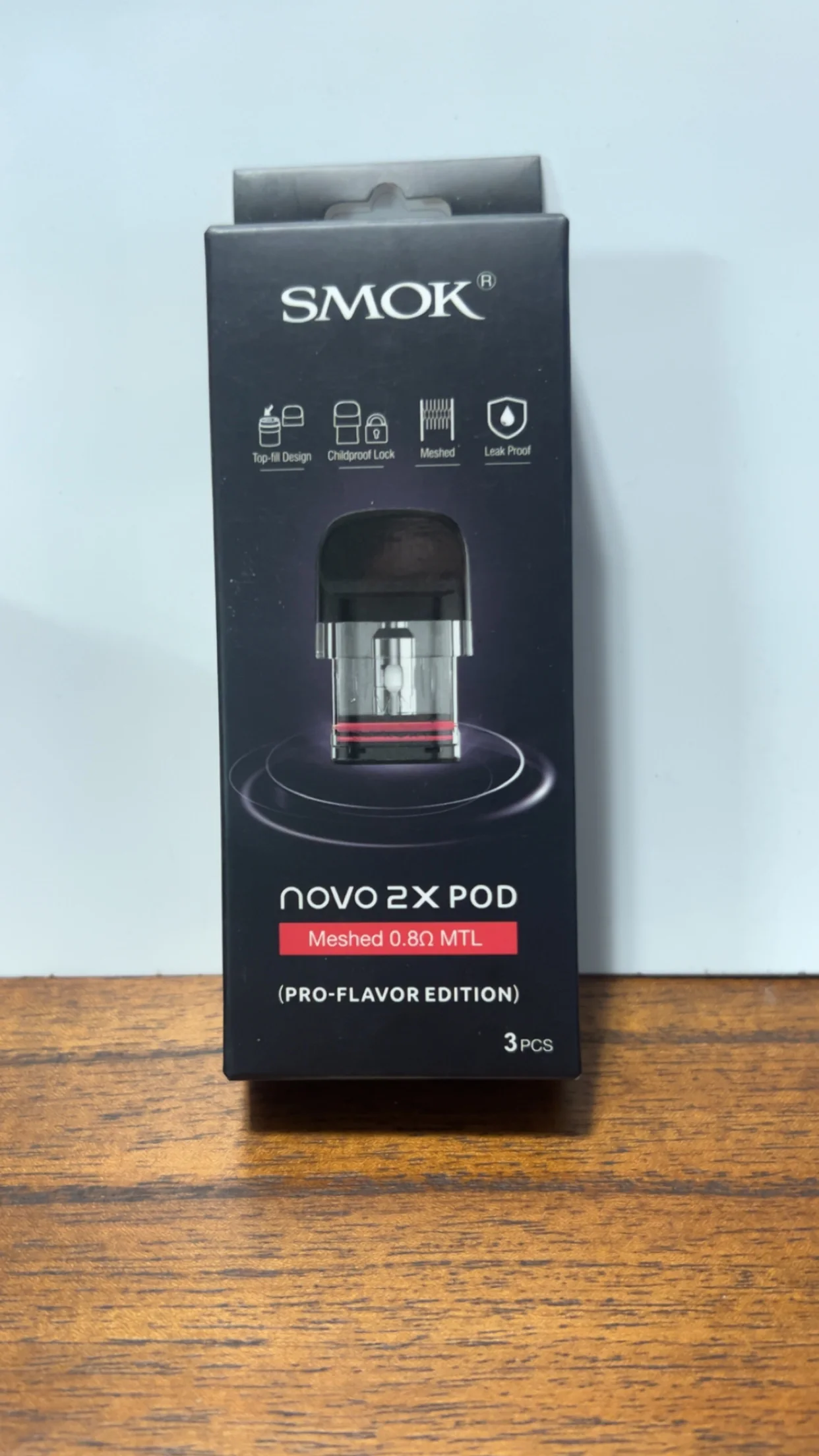 SMOK Novo 2X Meshed 0.8Ω MTL Pod 3-Pack
