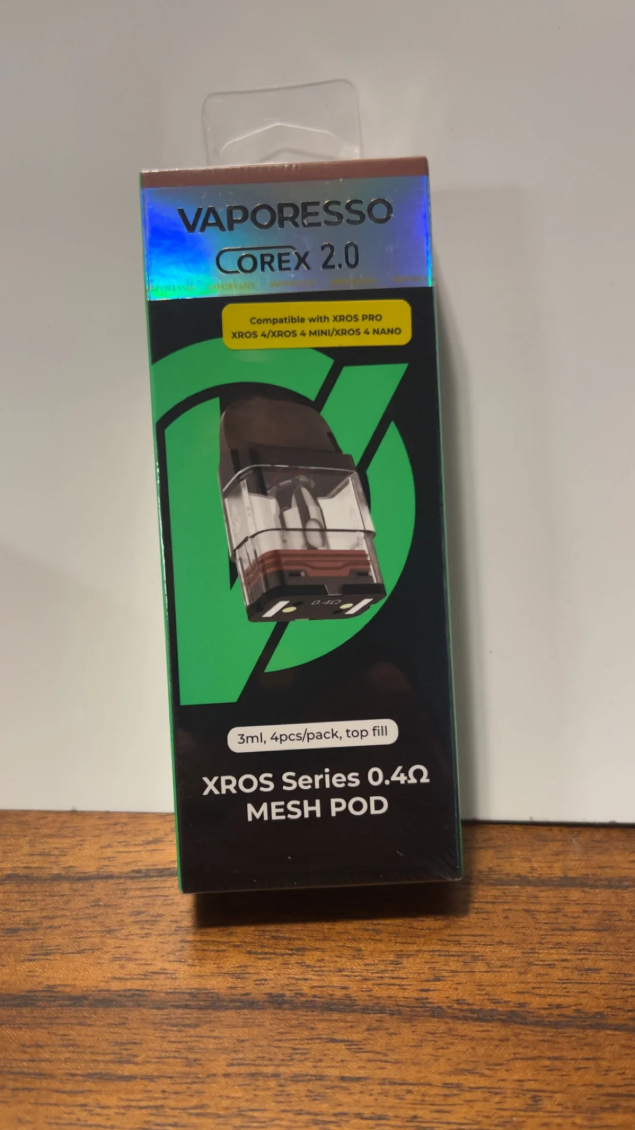 Vaporesso XROS Series 0.4Ω Mesh Pod 4-Pack