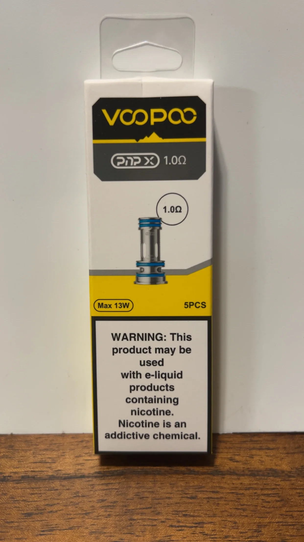 Voopoo PnP X 1.0Ω Coils 5 Pack