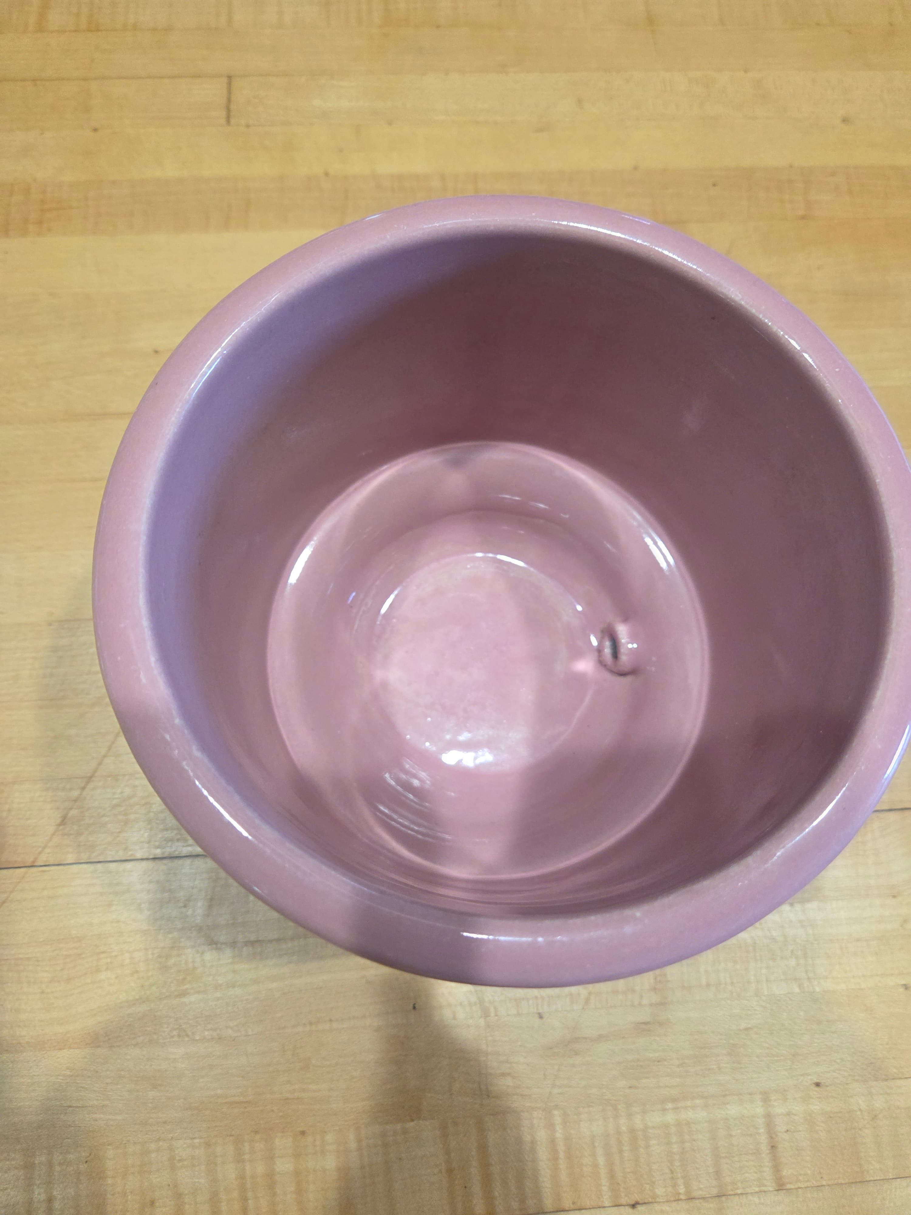 Pink Ceramic Planter with Drainage Hole - Thumbnail 4
