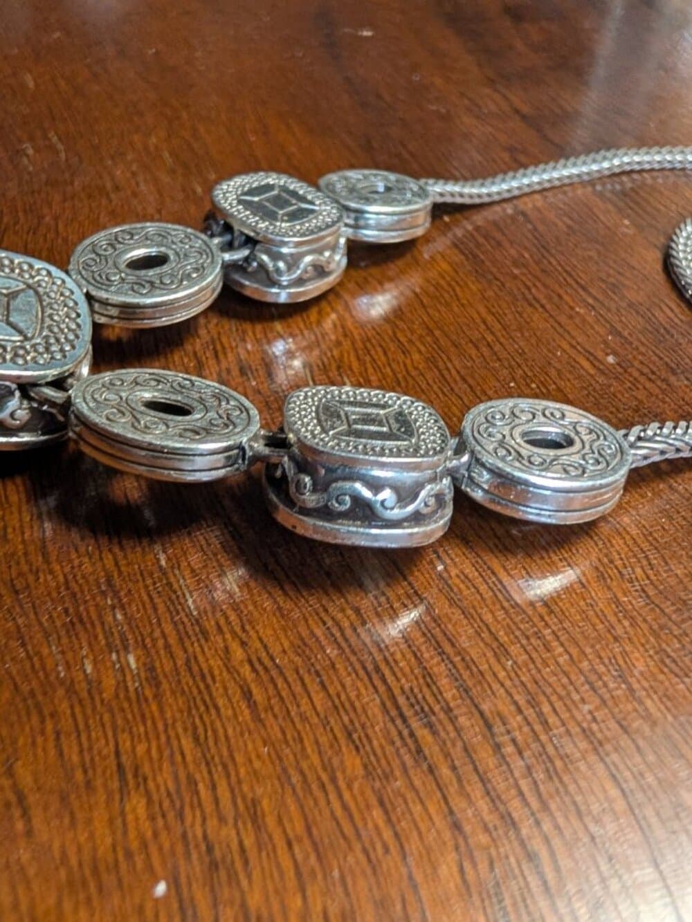 Brighton Silver and Gold Two Tone Necklace - Thumbnail 9