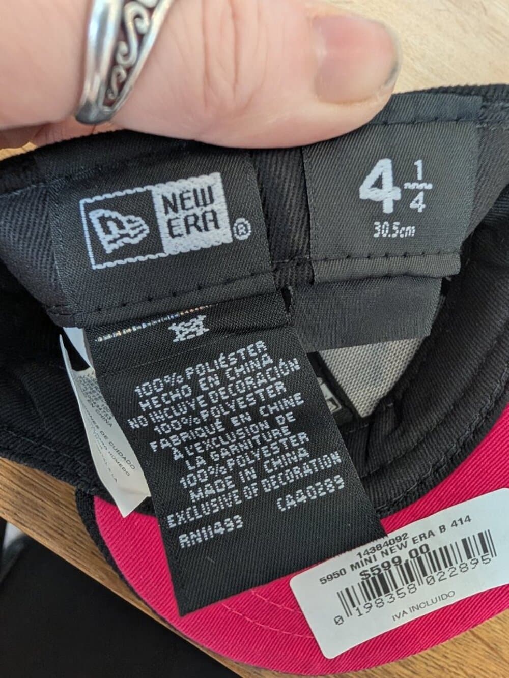 New Era 59FIFTY mini Cap Size 4 1/4 - Thumbnail 12