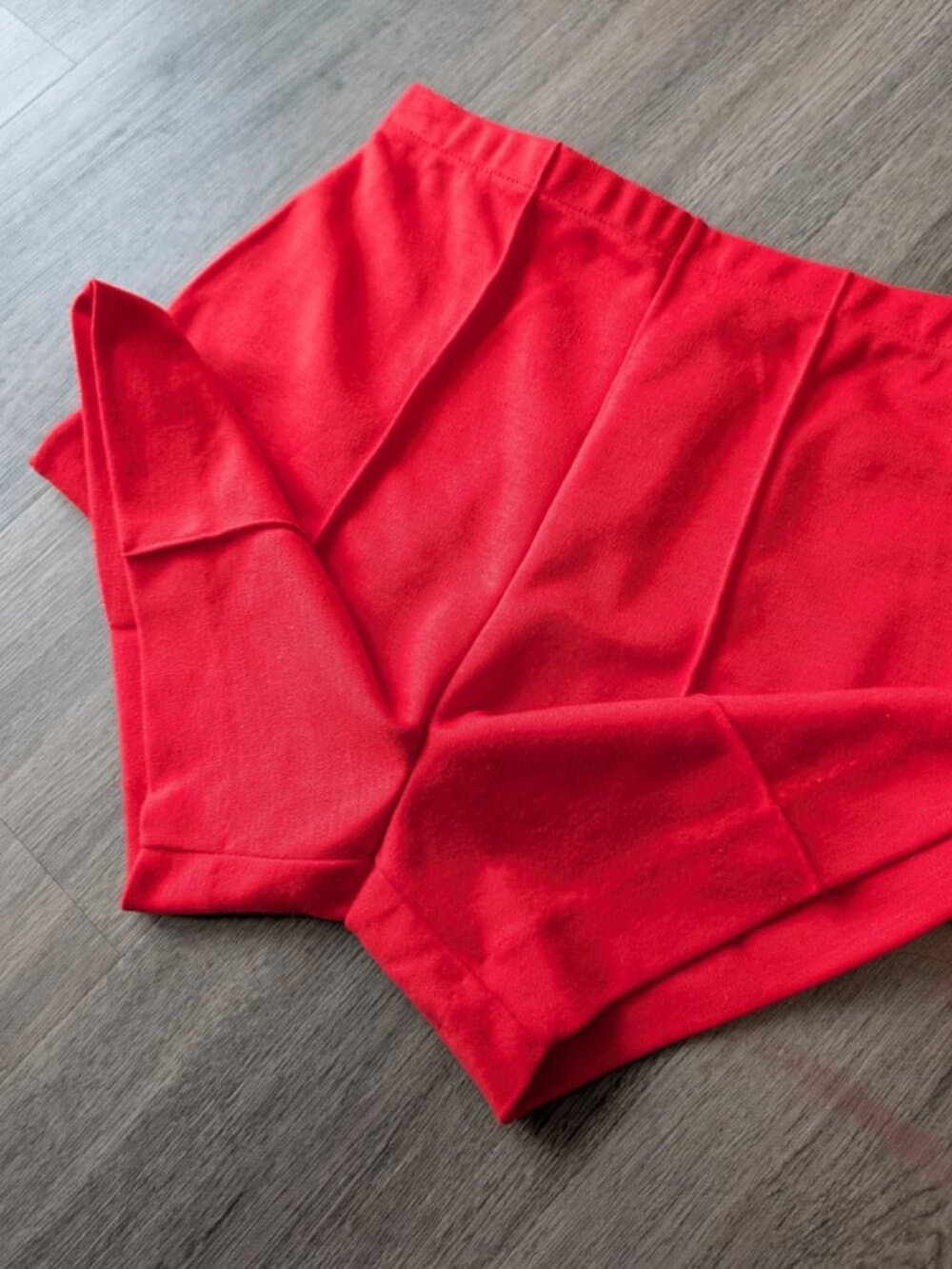 Vintage 90s Catalina Red High Waist Shorts Size 10 - Thumbnail 5