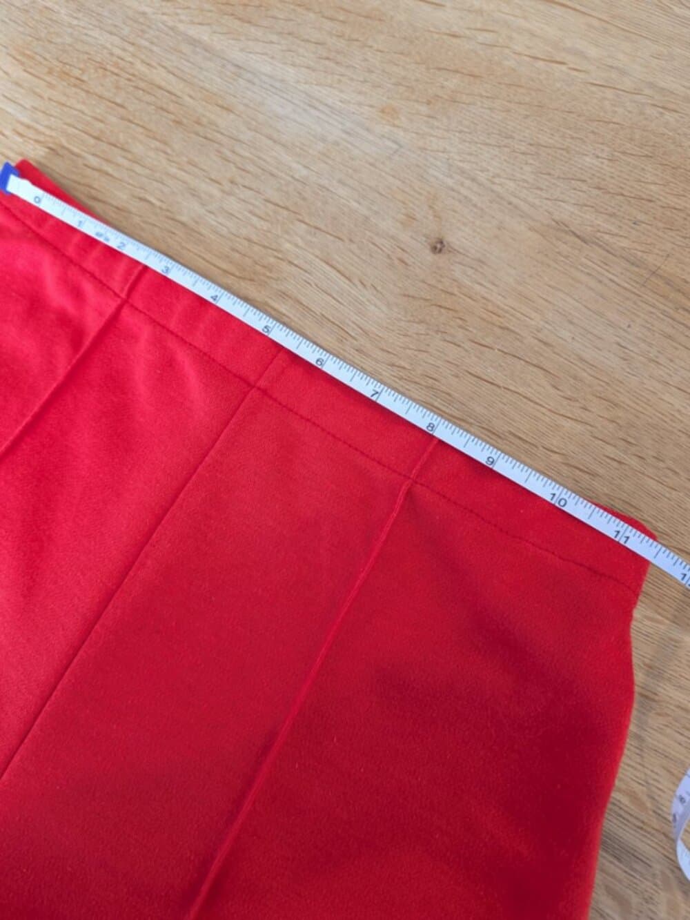 Vintage 90s Catalina Red High Waist Shorts Size 10 - Thumbnail 8