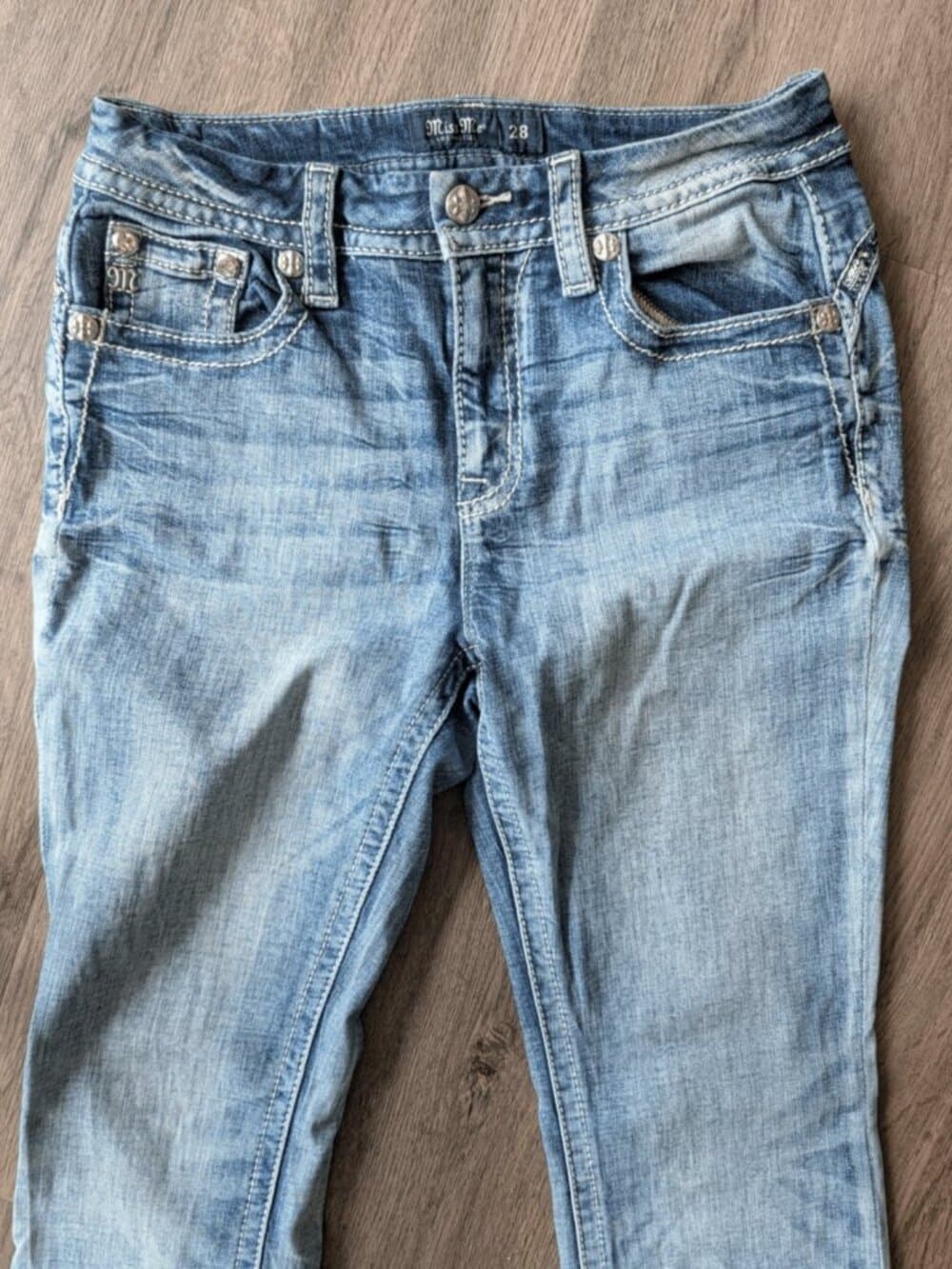 Miss Me Curvy Tailored Boot Jeans Size 30 - Thumbnail 7