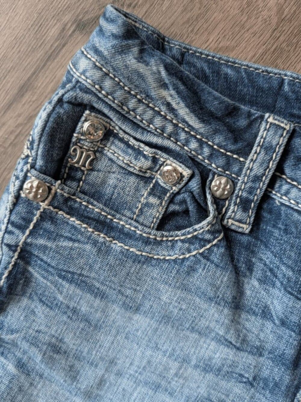 Miss Me Curvy Tailored Boot Jeans Size 30 - Thumbnail 6