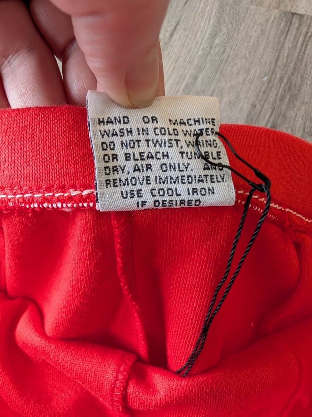 Vintage 90s Catalina Red High Waist Shorts Size 10 - Thumbnail 7
