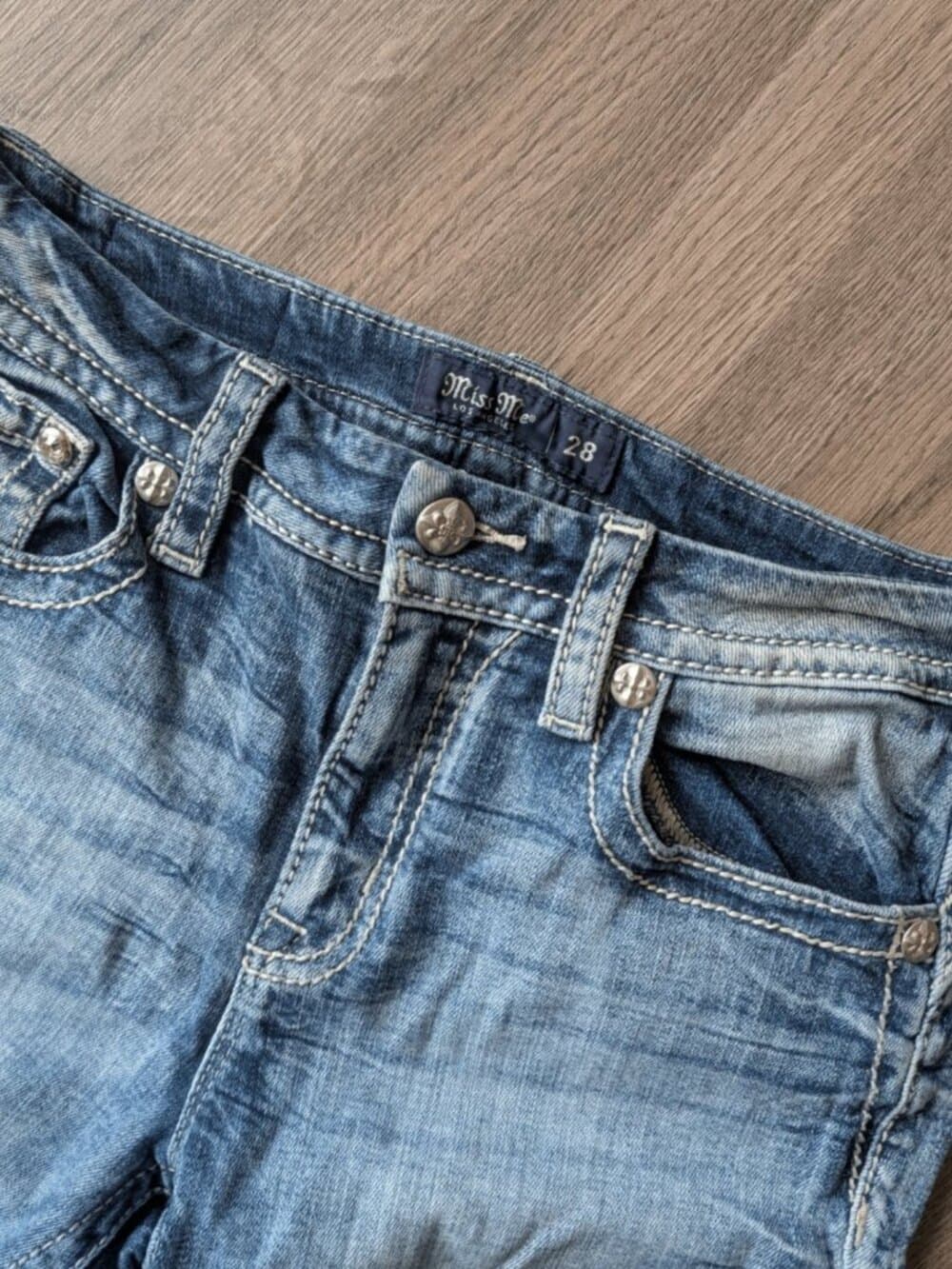 Miss Me Curvy Tailored Boot Jeans Size 30 - Thumbnail 5