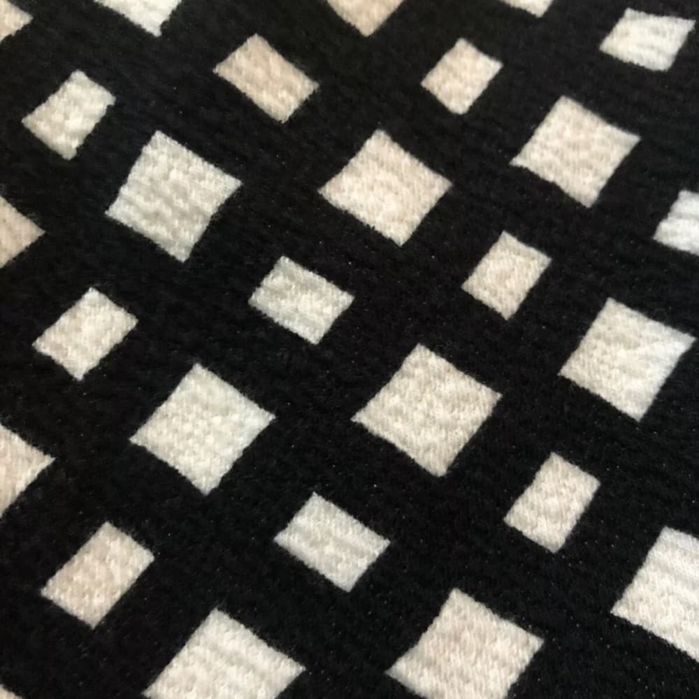 Anthropologie Black & White Peplum Top - Thumbnail 6