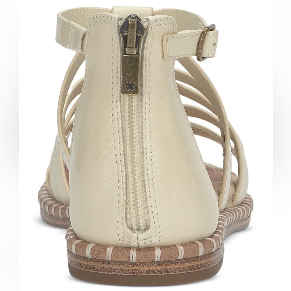 Lucky Brand Women's Korina Embellished Strappy Gladiator Flat Sandals - Thumbnail 2