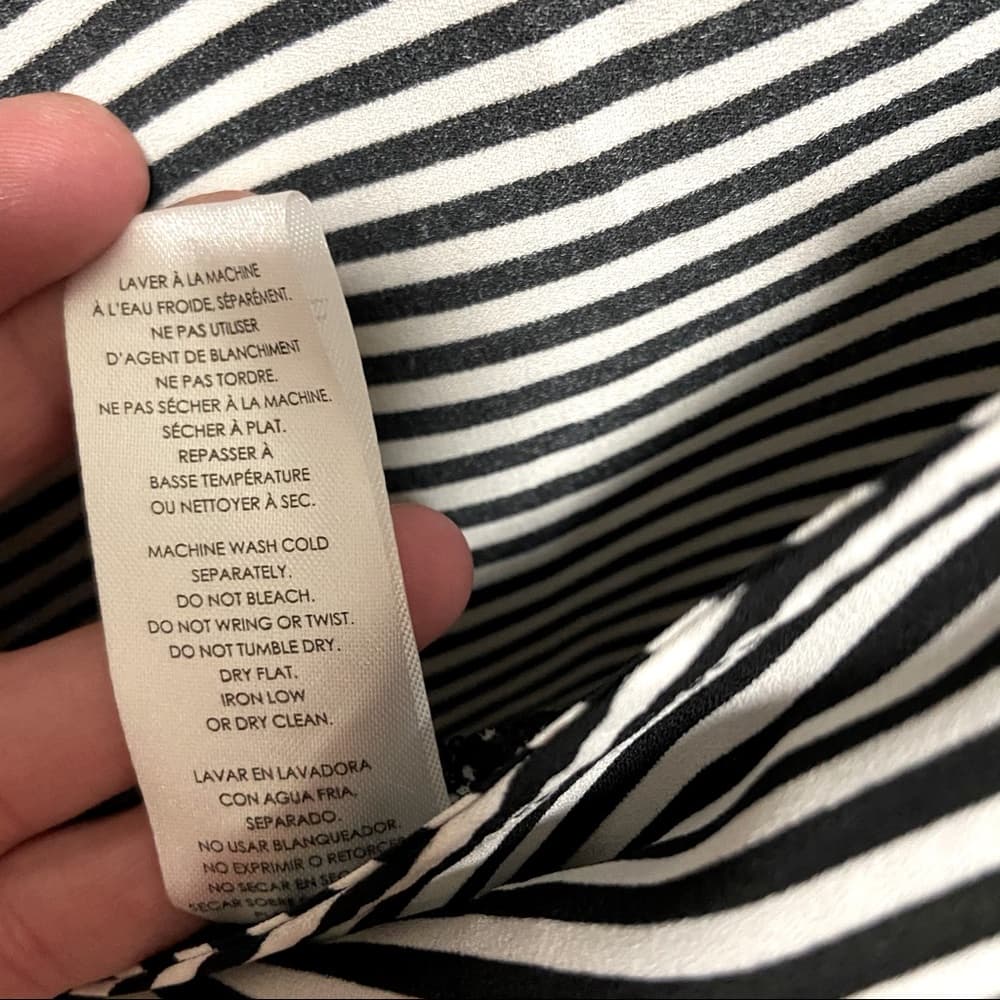 Badgley Mischka Striped Blouse - Thumbnail 12