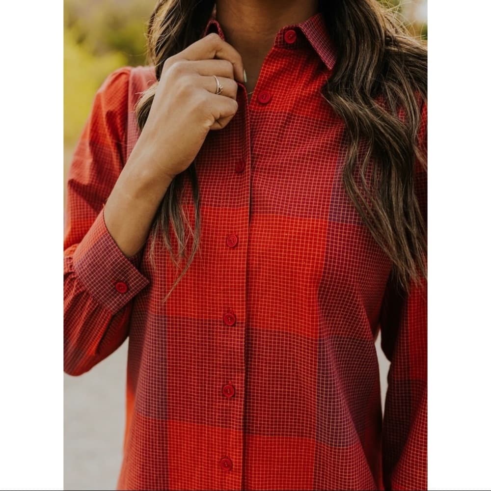 Rollo Plaid Shirt Dress​ - Thumbnail 5