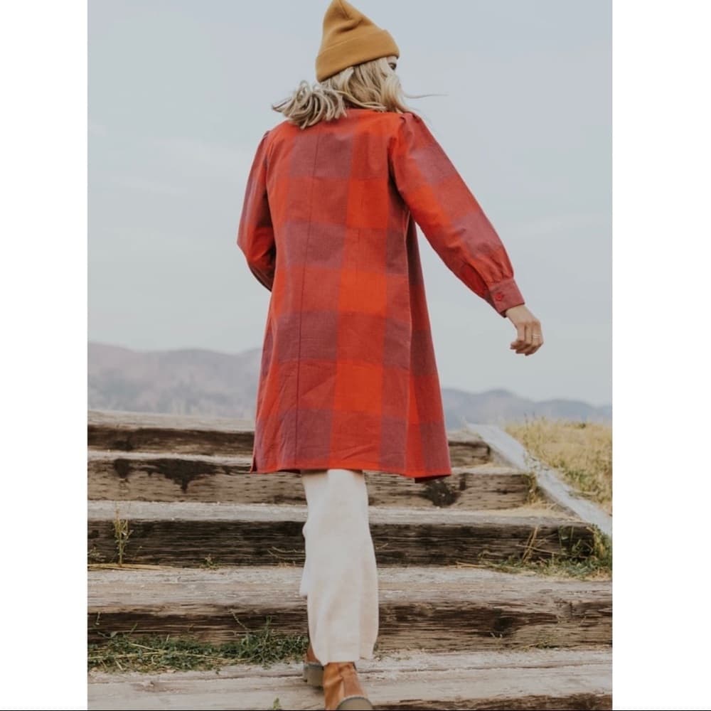 Rollo Plaid Shirt Dress​ - Thumbnail 2