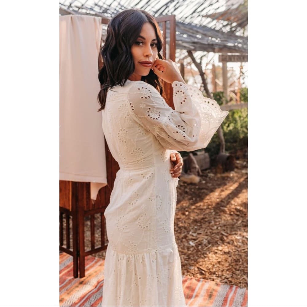 STEVIES SECRET DRESS - WHITE - Thumbnail 5