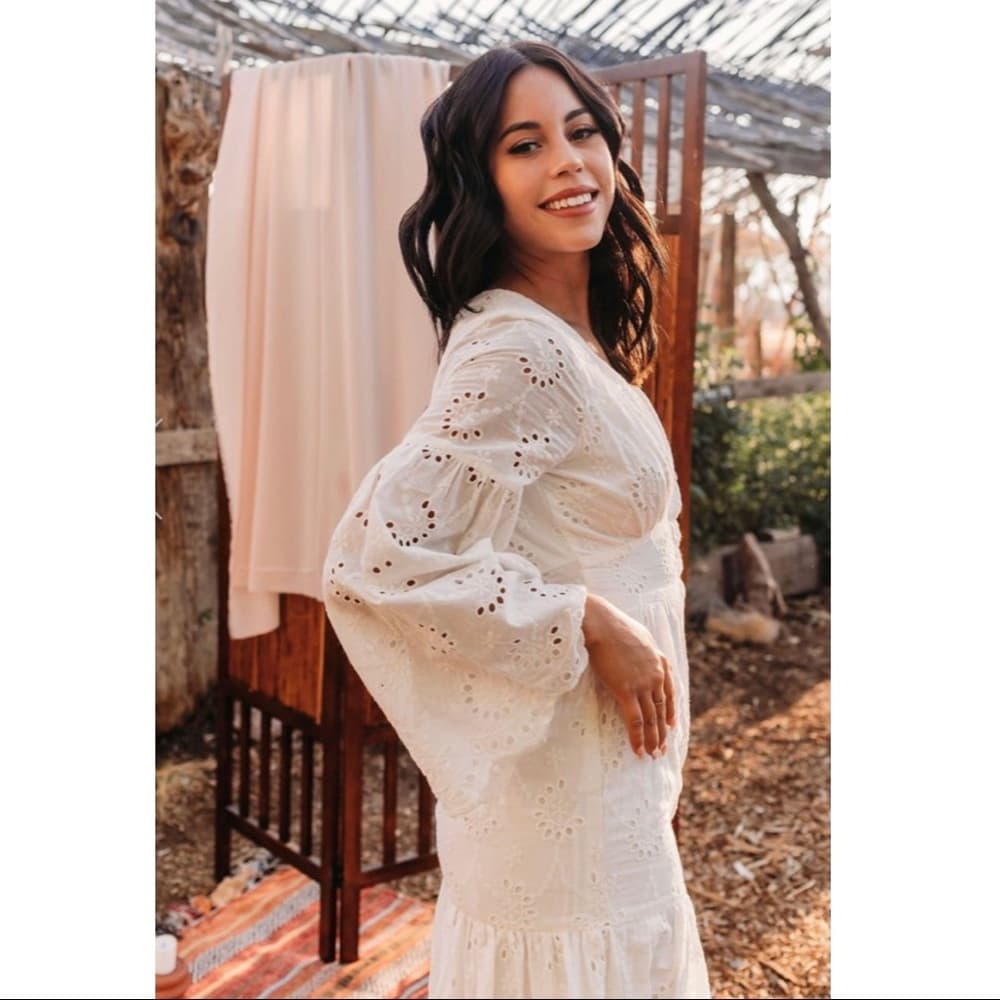 STEVIES SECRET DRESS - WHITE - Thumbnail 6