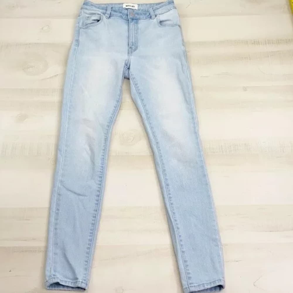 ROLLA’S West Coast Super Skinny In Light Blue Wash - Thumbnail 2
