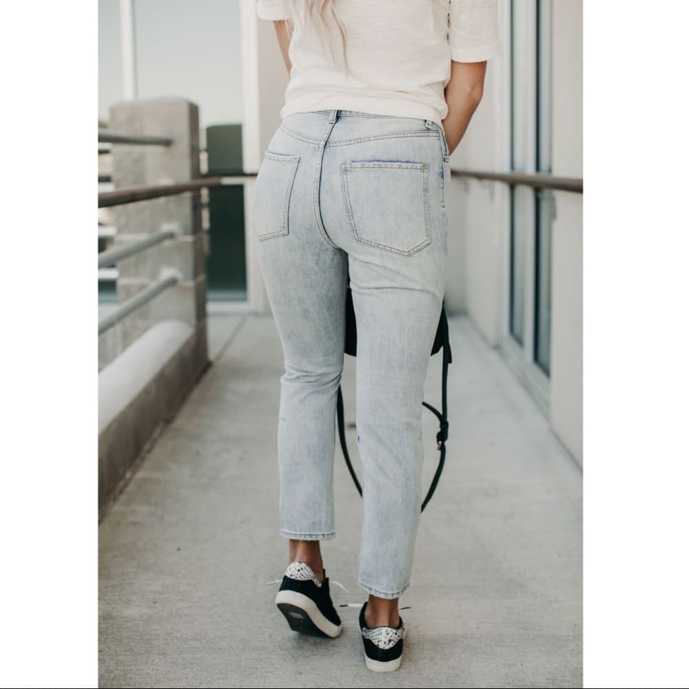 Carol High Waisted Jeans - Thumbnail 2