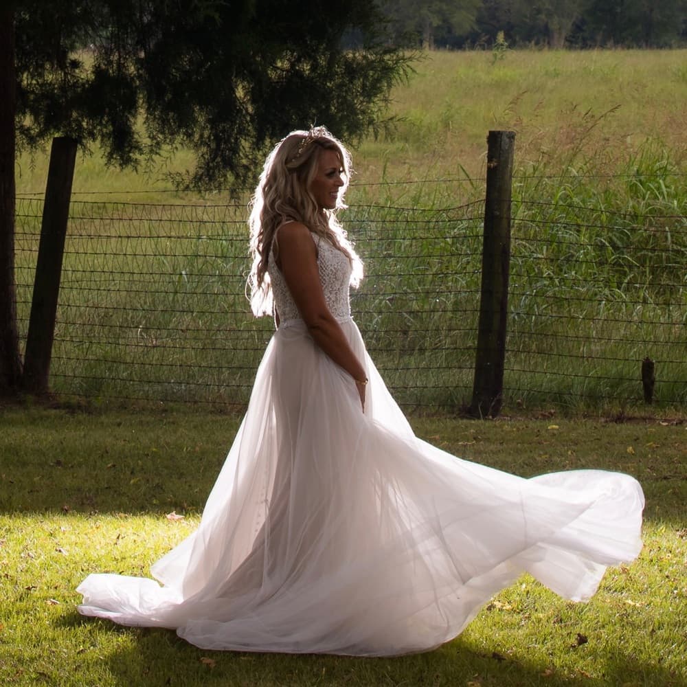 ❌ sold ❌ Gorgeous Madison James Wedding Gown - Thumbnail 5