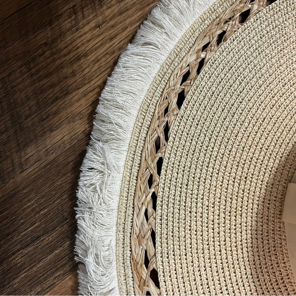 Kendall & Kylie Fringe Beach Hat - Thumbnail 6