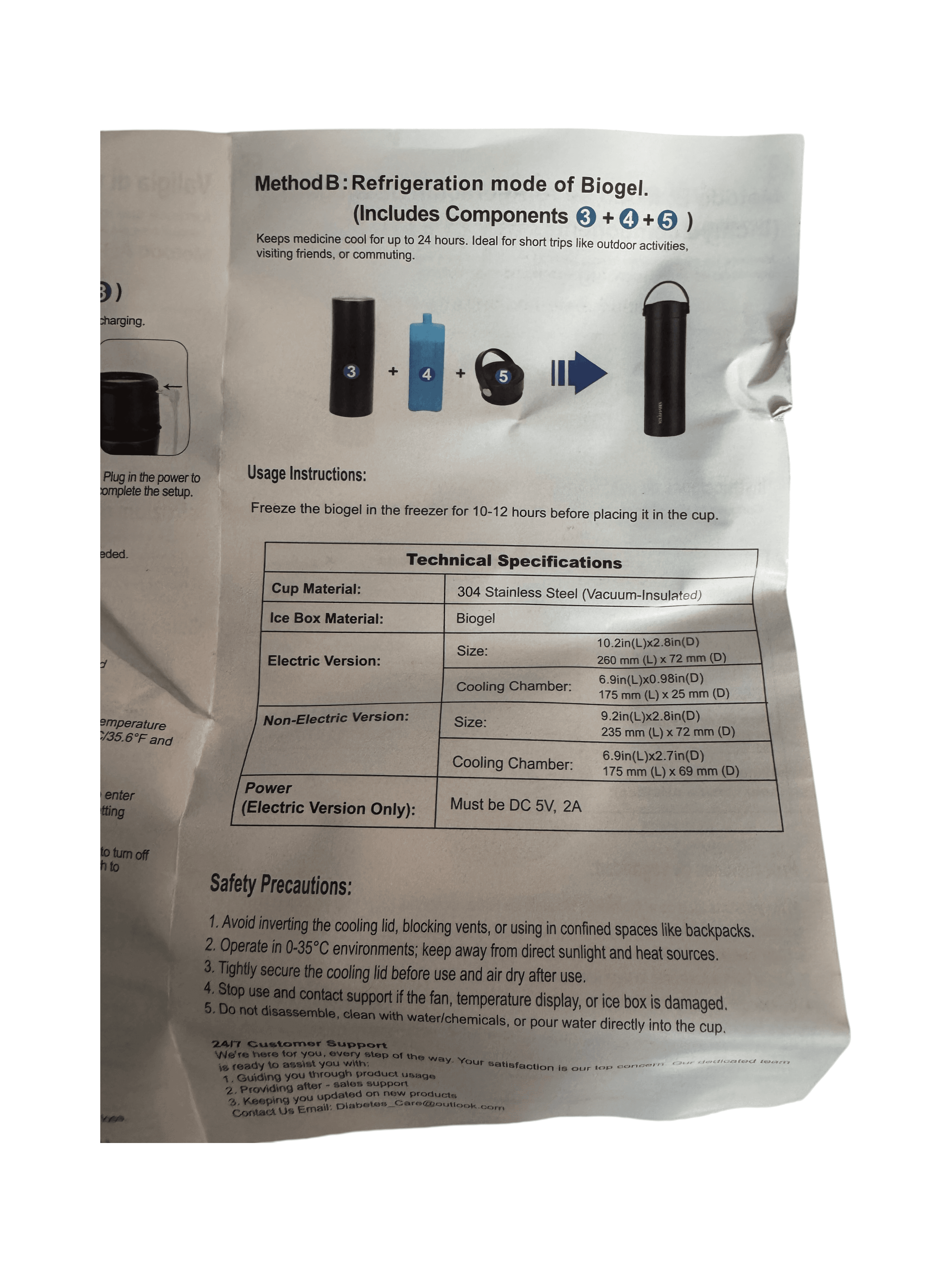 E-Smart Cooler Travel Case for Medication/Insulin - Thumbnail 5