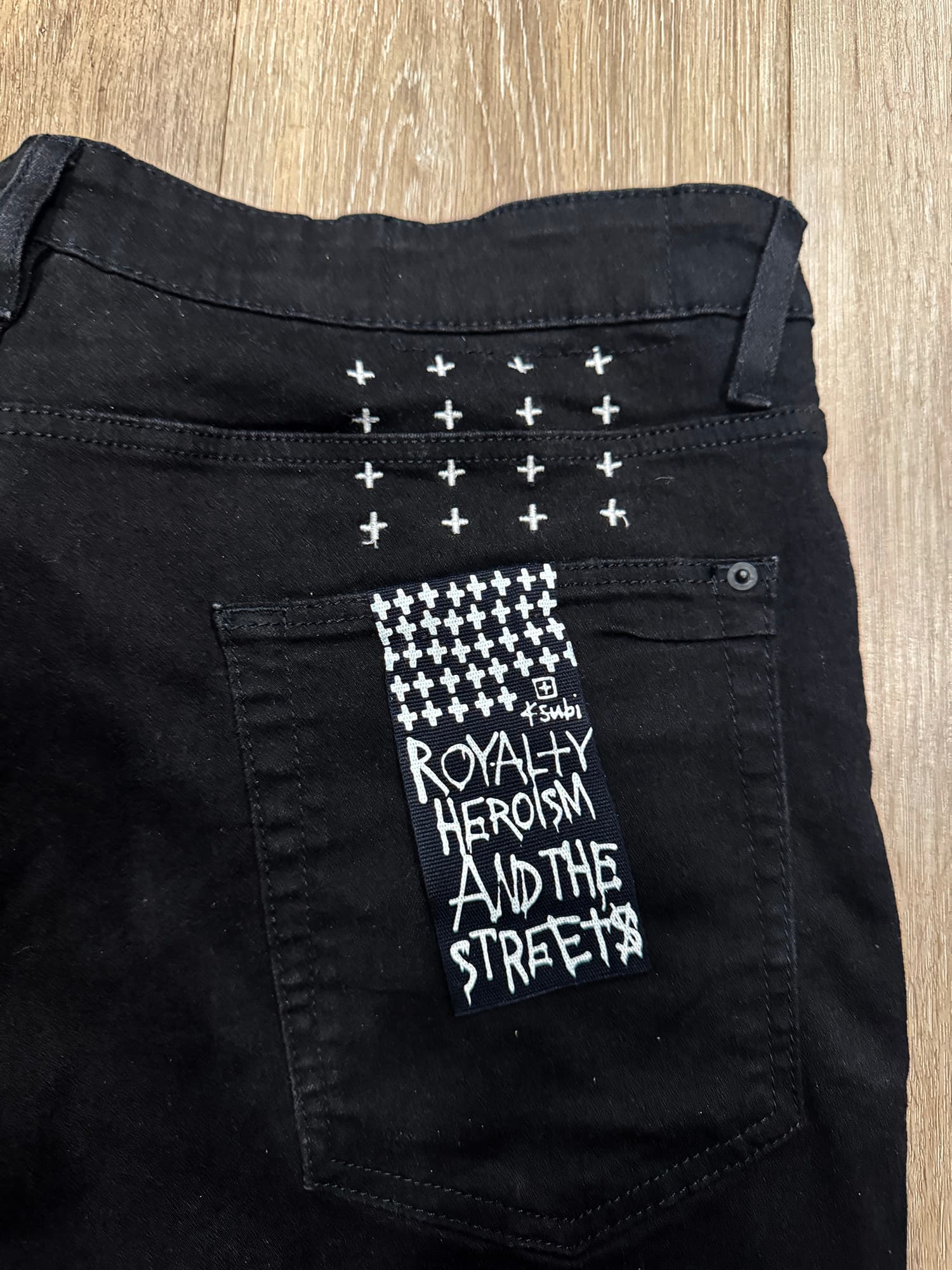 Ksubi Van Winkle Black Rebel skinny jeans - Thumbnail 2