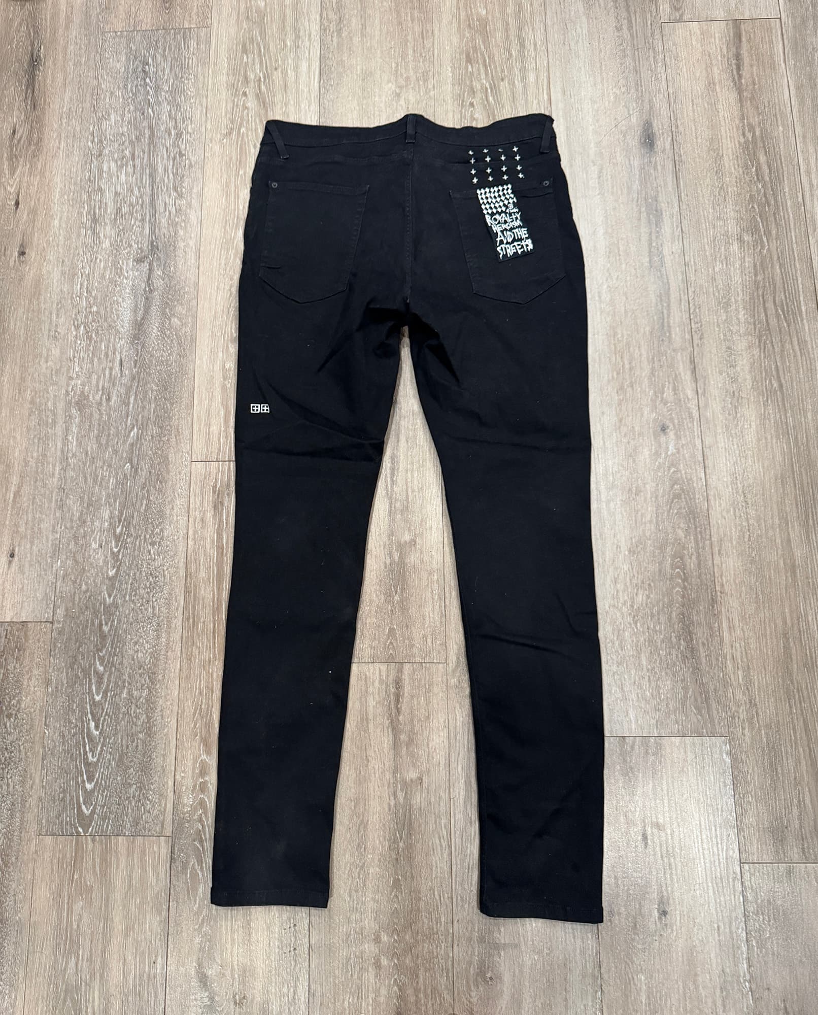 Ksubi Van Winkle Black Rebel skinny jeans