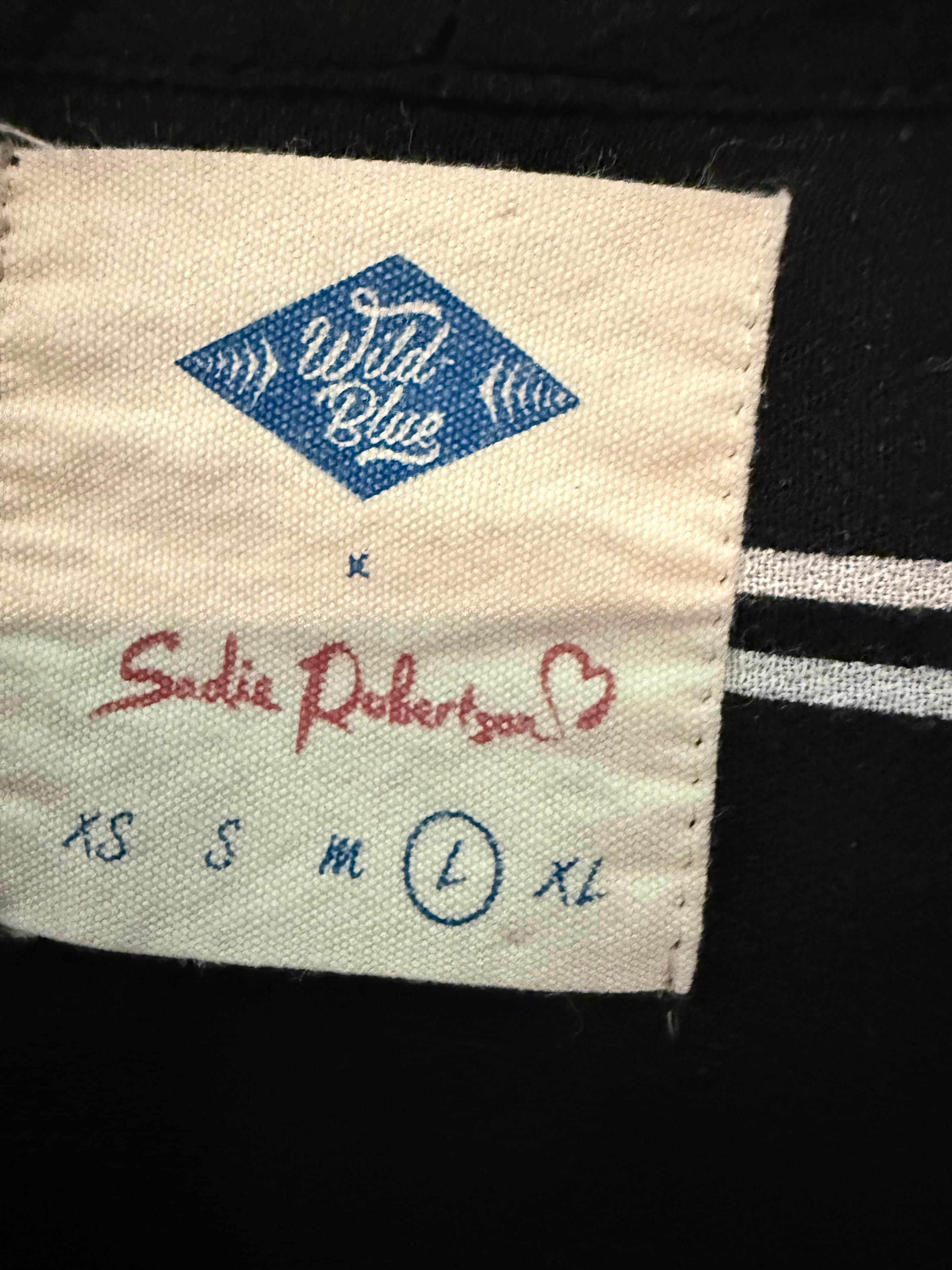Wild Blue Sadie Robertson Striped Blouse Size L - Thumbnail 2